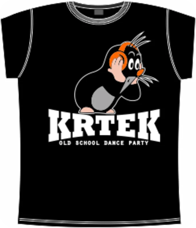 культовые фильмы & мультфильмы 2: krtek - old school dance party black 